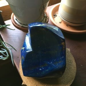 Huge natural lapis